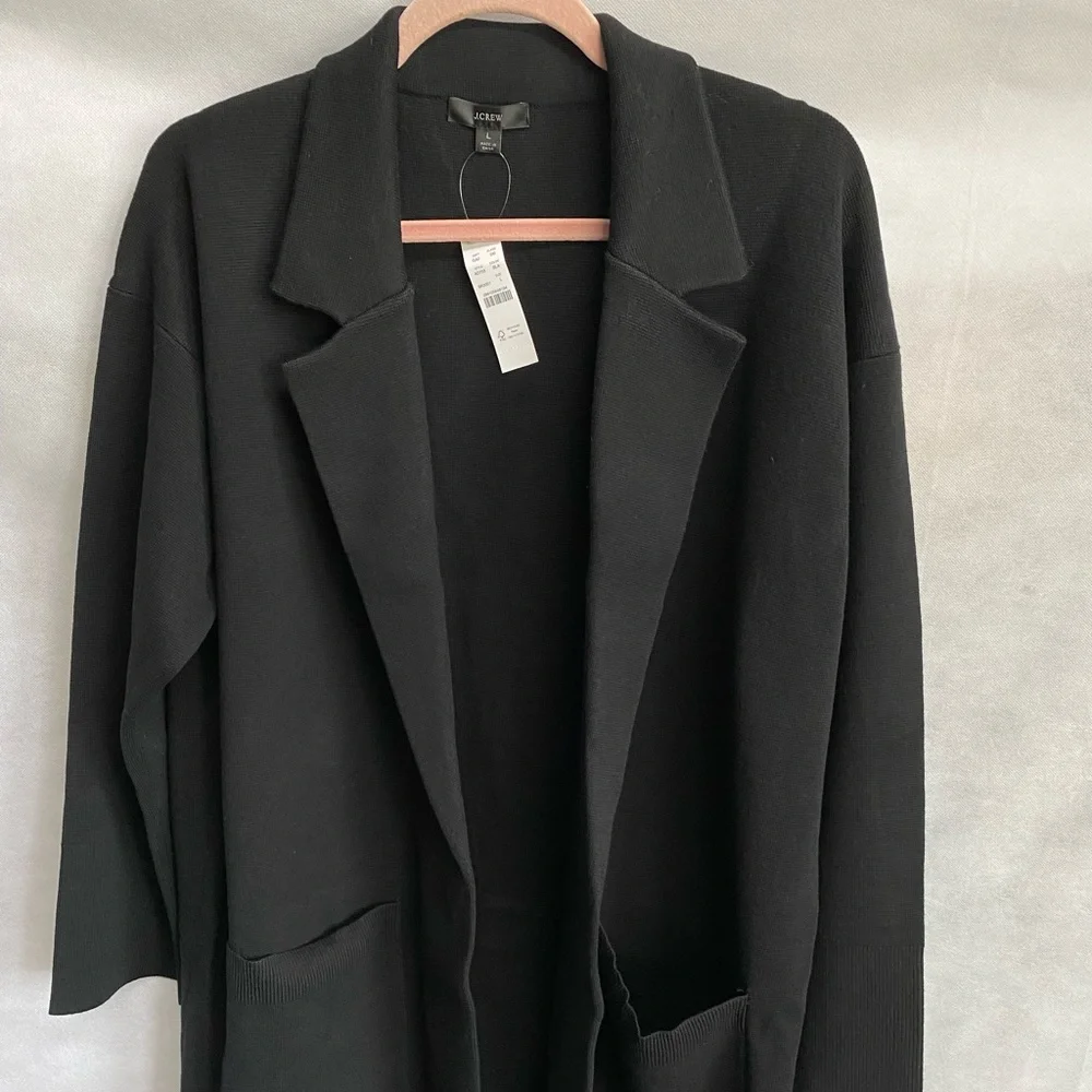 Ella Open-Front long Sweater-Blazer - Picture 15 of 17